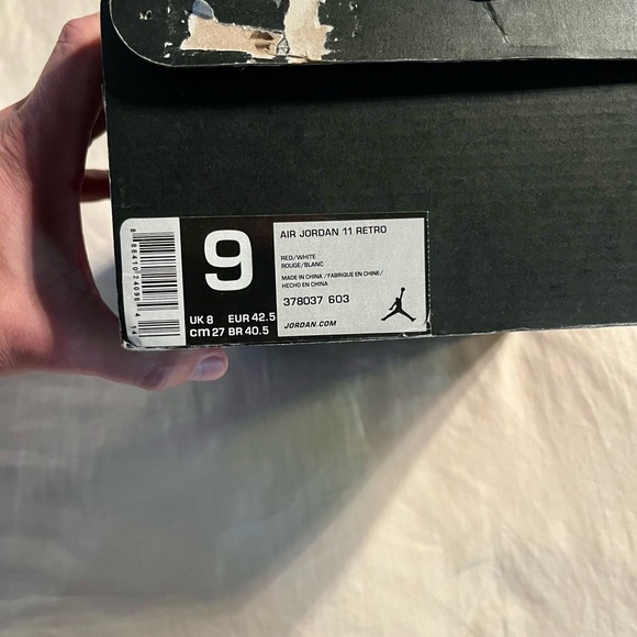 Red Chinese Jordan 11 - Picture 6 of 6